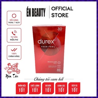 [MẪU MỚI]Bao Cao Su Durex Fetherlite Kéo Dài Thời Gian, Siêu Mỏng Tạo Cảm Giác Chân Thực Không Gây Dị Ứng - Hộp 30 Chiếc