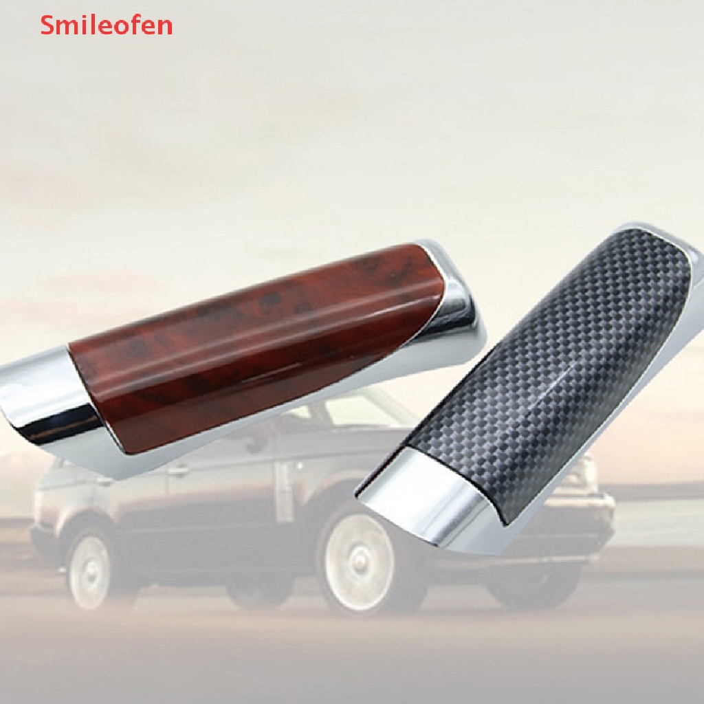 1 Vỏ Bọc Bảo Vệ Phanh Tay Bằng Sợi Carbon ABS Mịn Thoải Mái Trang Trí Nội Thất Xe Hơi SUV