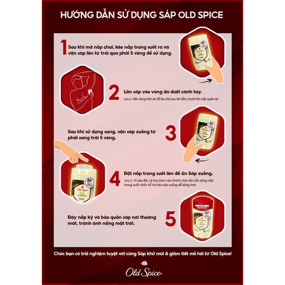 Lăn Khử Mùi Old Spice Fiji 73g - Chính hãng USA