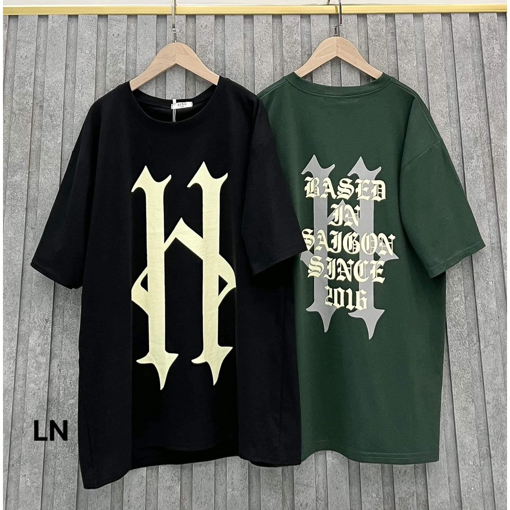 Áo phông chữ H Chất cotton ,ln