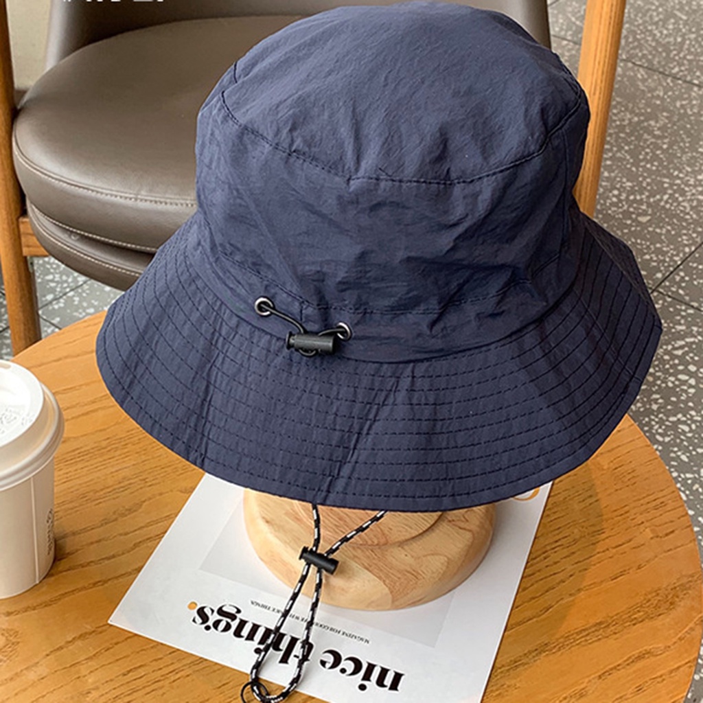 Mũ Tai Bèo Màu Trơn Chống Thấm Nước Thoáng Khí Phong Cách Retro Cho Cặp Đôi v6n