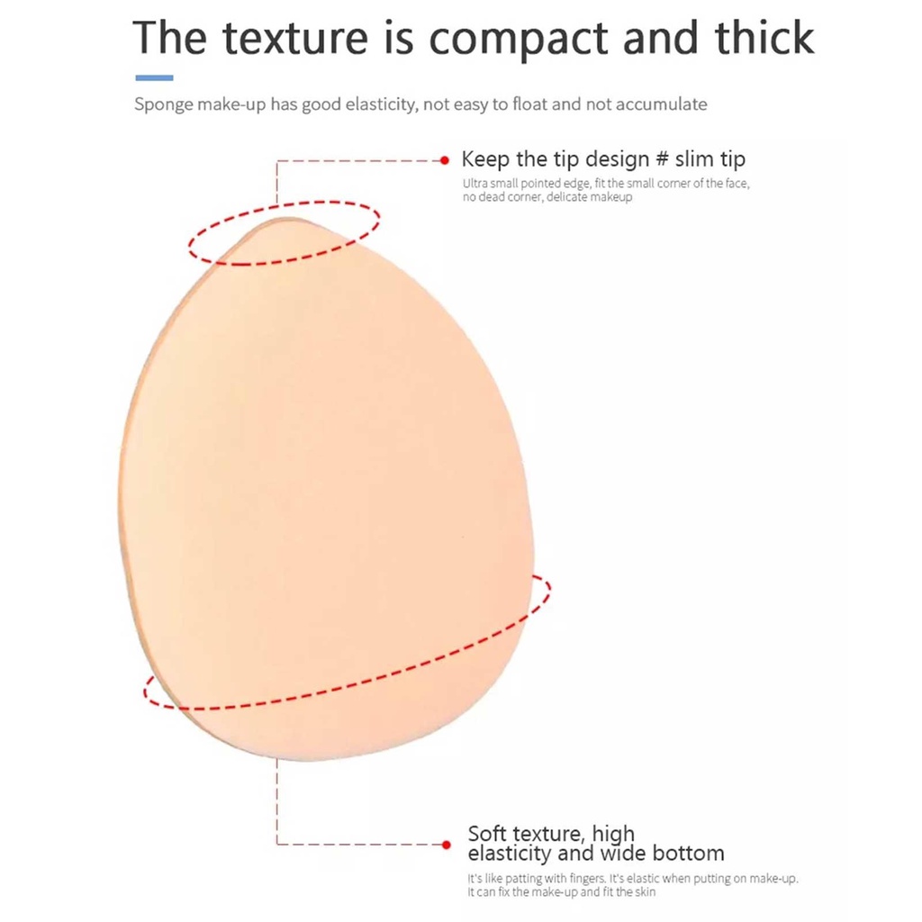 Đệm Khí Mini M7L6 Dùng Đánh Phấn Nền Che Khuyết Điểm Cho Ngón Tay M7L6