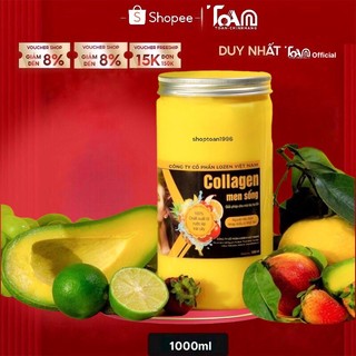 Kem ủ tóc siêu phục hồi collagen men sống 1000ml