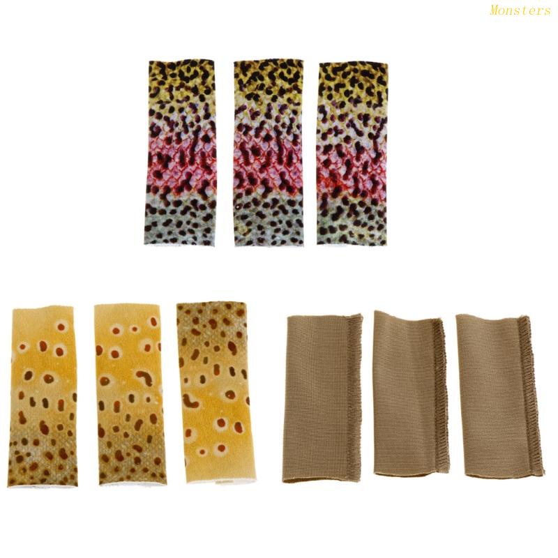 Bộ 3 Đai Bọc Bảo Vệ Ngón Tay Co Giãn Chống Bay Tiện Dụng Khi Câu Cá