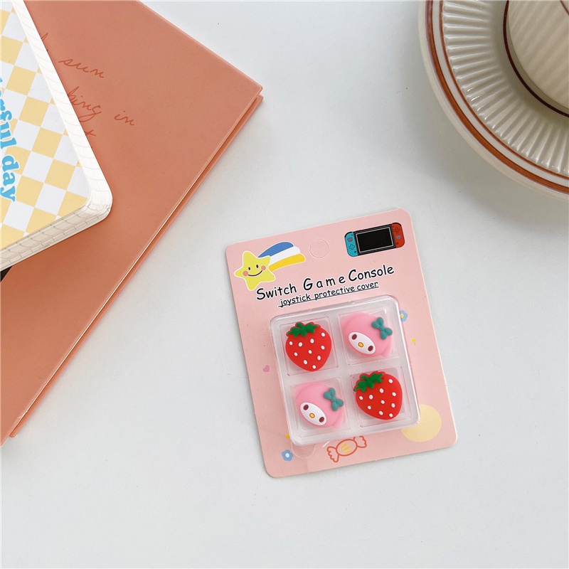 Ốp Silicon Họa Tiết Hoạt Hình Cho Tay Cầm Chơi Game Nintendo Switch OLED / Lite