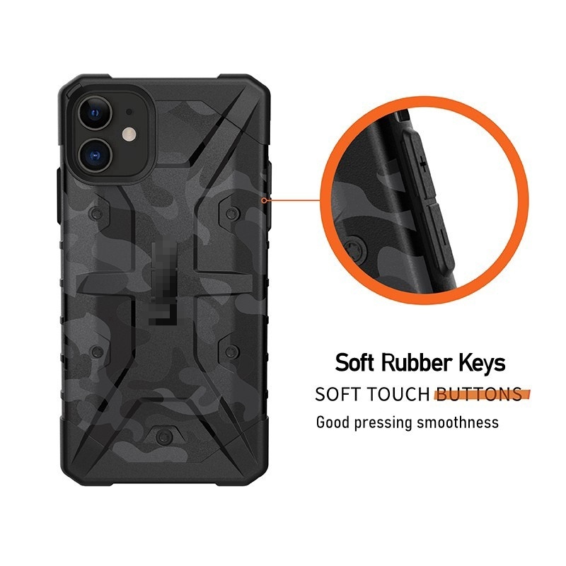 Ốp điện thoại cứng họa tiết rằn ri  cho iphone 11 pro max xs max xr se2 i6 7 8plus