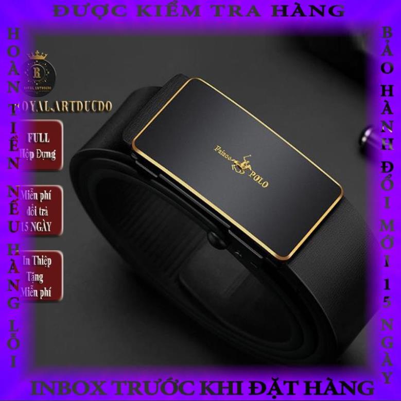 Thắt lưng nam cao cấp FaiaoePOLO , dây nịt nam da bò ROYAL.ARTDUCDO - ART24 hanthanh