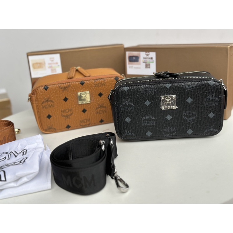 Túi đeo chéo unisex mcm
