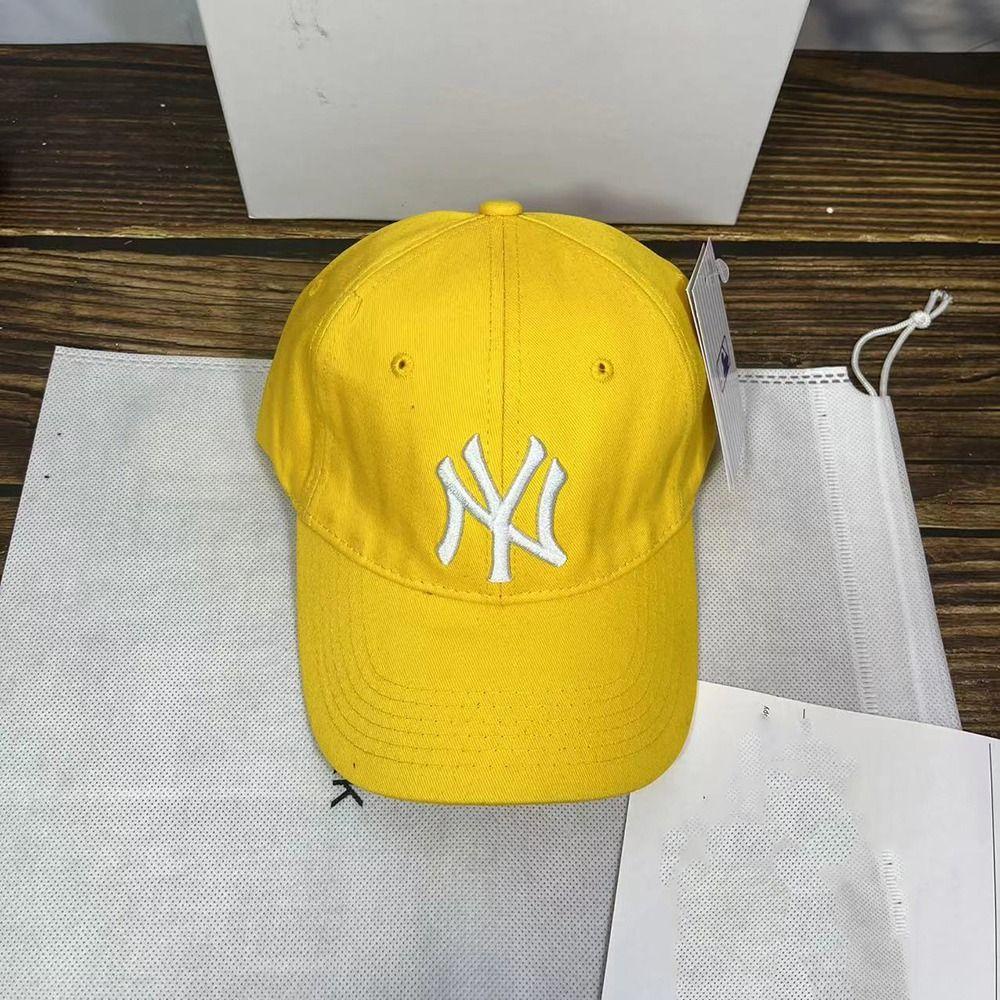 LOMBARD Mũ Lưỡi Trai Thêu Chữ Đơn Giản Phong Cách Hàn Quốc Cho Nữ