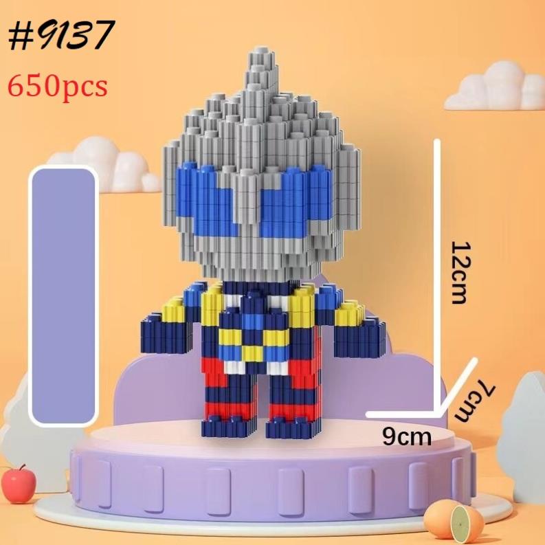 Đồ Chơi Lắp Ráp Mô Hình lle-Go 3D Nhân Vật Hoạt Hình Siêu Nhân Gao - Full Mẫu - Smarttool