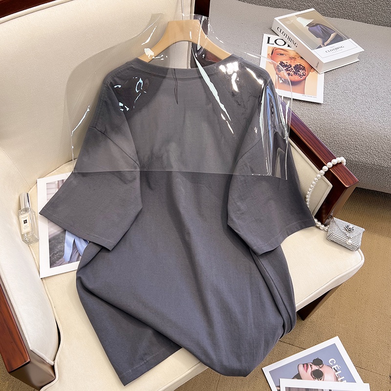 NRVP Áo Thun 100% Cotton Tay NgắN Plus Size Cho Nam Và Nữ