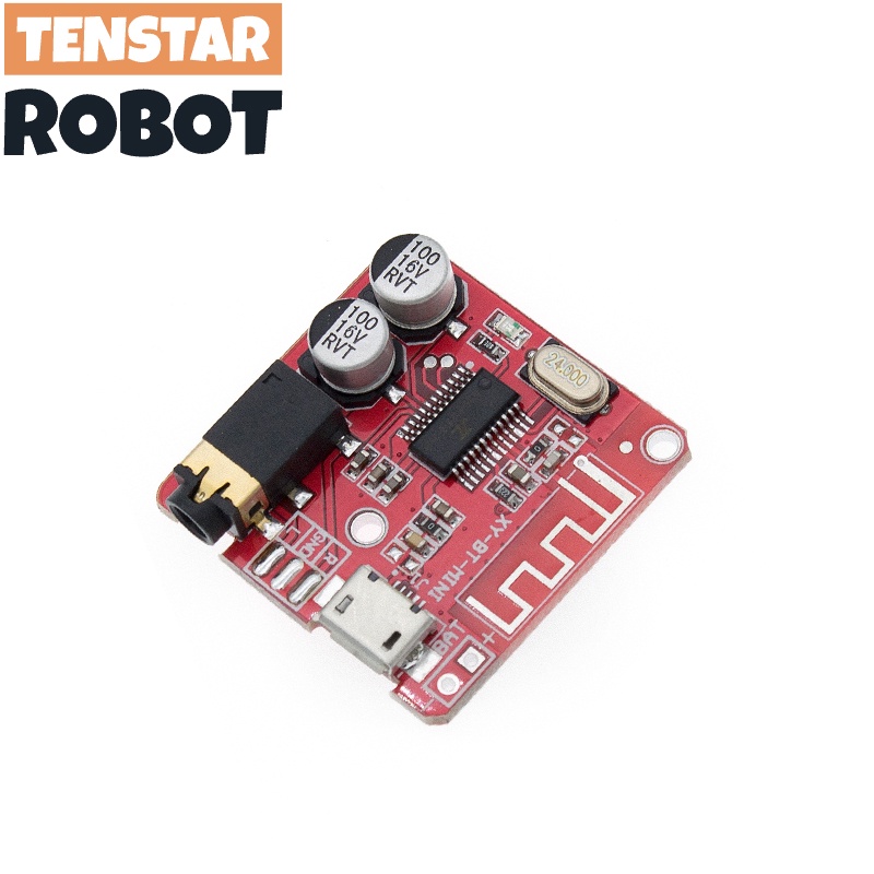 Bảng Mạch Giải Mã Bluetooth 3.7-5V MP3 4.1 Giao Diện Thẻ TF