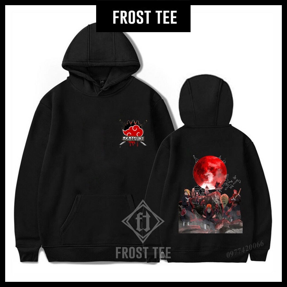 Áo Naruto - BSTÁO HOODIE HÌNH AKATSUKI UCHIHA ITACHI, SASUKE , KAKASHI ANIME ĐỘC ĐẸP