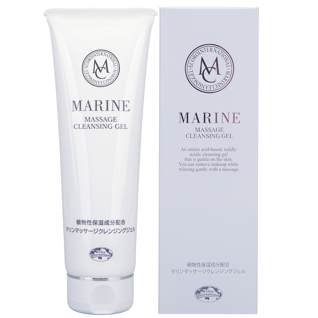 Gel tẩy trang và làm sạch da mặt Marine Massage Cleansing Gel 130g Ecoro International Ha Chi Organic