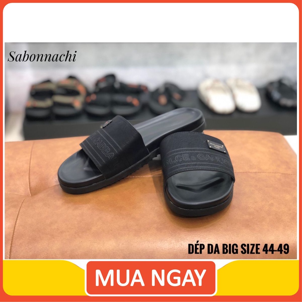 Dép Da Quai Nang Ngoại Cỡ Nam Siêu To Big Size 44,45,46,47,48,49. MÃ DLD01