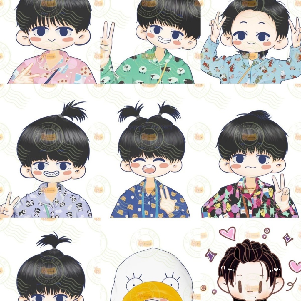 TNT Junior 9.9 Acrylic Stand Up Keyclasp Blind Box với khóa đứng