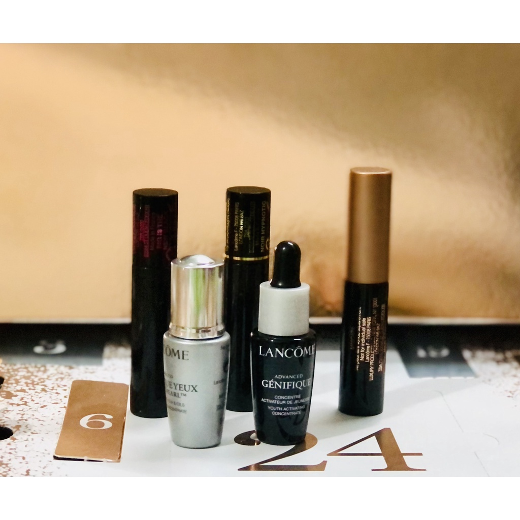 CHUỐT MI MASCARA LANCOME, YSL MINI (TÁCH SET - PHÁP) KHÔNG HỘP
