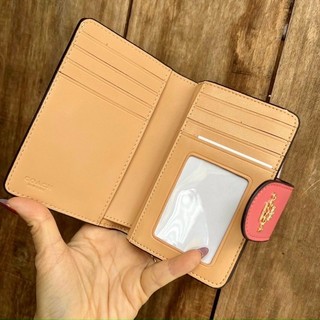 Ví coach nữ Coach  wallet medium corner zip wallet