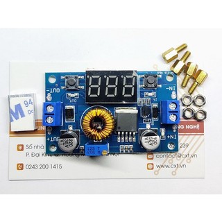 Module hạ áp dc-dc xl4015 5a 75w có hiển thị