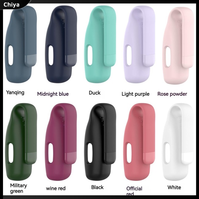 Ốp Bảo Vệ Bằng Silicon Có Kẹp Thép Cho Đồng Hồ Thông Minh Fitbit Inspire3