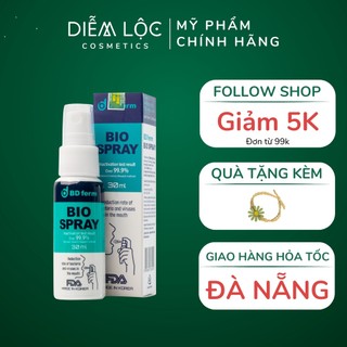 Xịt họng sinh học bd ferm bio spray 30ml