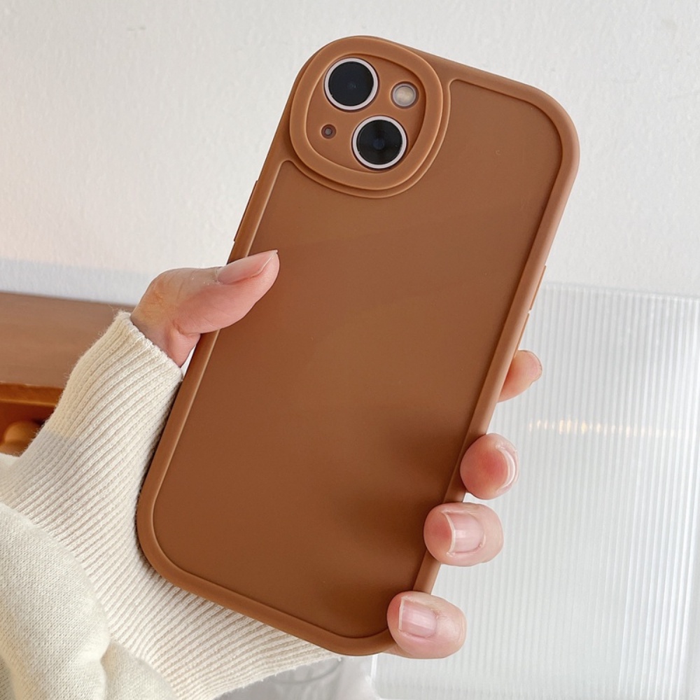 Ốp Điện Thoại TPU Mềm Mỏng Màu Kẹo Cho IPhone 14 13 12 11 Pro Max X XR 8 7 Plus