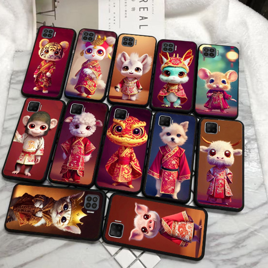 Ốp lưng OPPO A73 / A93 bộ hình 12 con giáp sang trọng, siêu dễ thương. Ốp điện thoại chính hãng, giá rẻ
