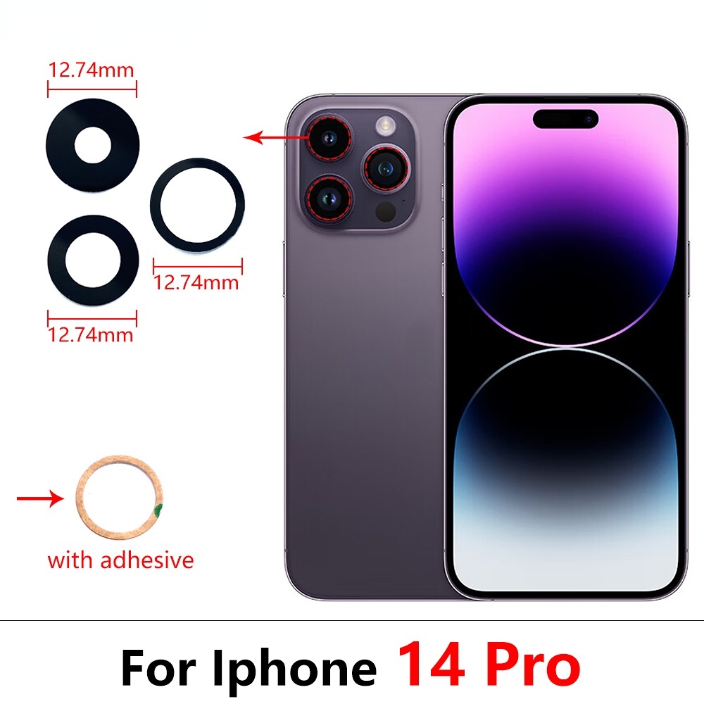 Ống Kính Camera Sau Thay Thế Mới Cho iPhone 14 14 Plus 14 Pro 14 Pro Max Plus