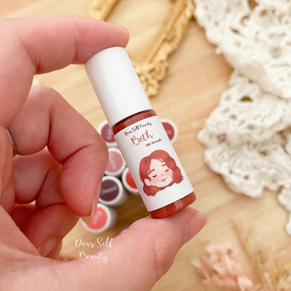 Son kem siêu nhẹ không trôi mini - Hồng  - Dear Self Beauty Blurmatte