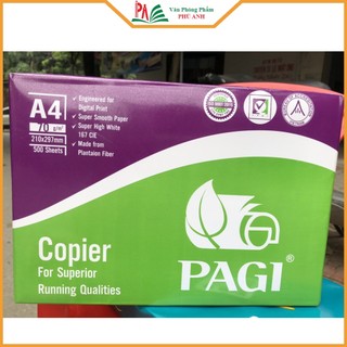 Giấy in, giấy photo a4 và a5 pagi đl 70/90gsm