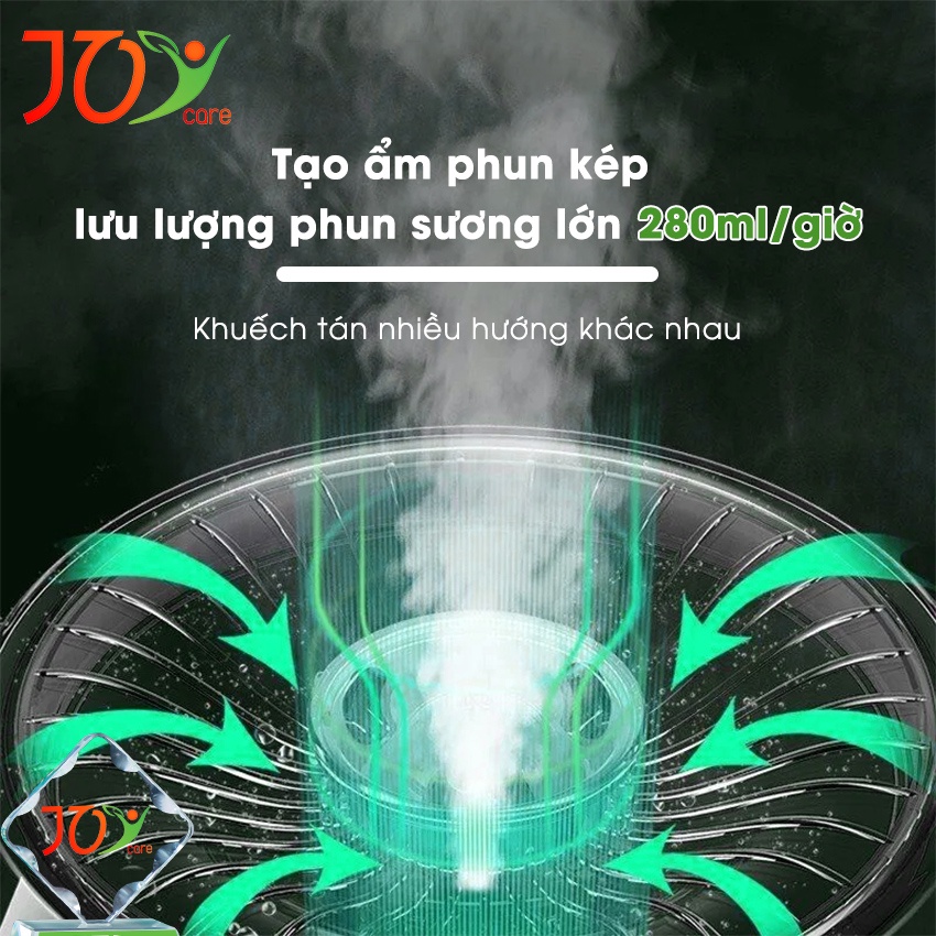 Máy phun sương tạo ẩm không khí, làm ẩm không khí JT-A45 dùng được tinh dầu xả chanh