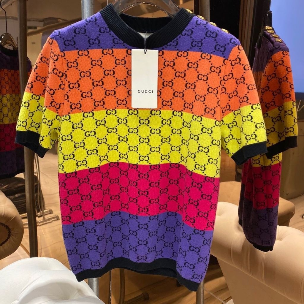 Hàng Có Sẵn! Gucci!Áo Sweater Thiết Kế Mới Năng Động Thời Trang