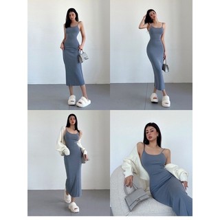 [HÀNG ĐẶT TRƯỚC] Đầm maxi dệt kim #402