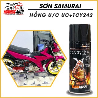 Sơn samurai màu hồng ucy242 và tcy242