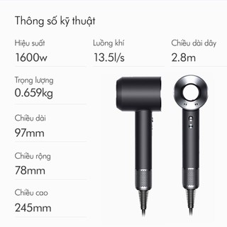[Shopee Live x Dyson] Máy sấy tóc Dyson Supersonic ™ HD08 Lite