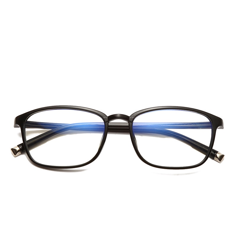 (KIQI-FASHION) COD Kính Đọc Sách Chống Ánh Sáng Xanh &amp; Mệt Mỏi Gọng Đen Cổ Điển Thời Trang Unisex