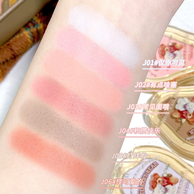 Xixi Phấn Má Hồng Dạng Cuộn Màu nude Tự Nhiên Làm Sáng Da