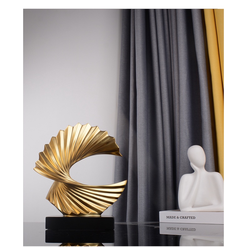 Phụ kiện màu vàng đồng trang trí phòng khách / tủ rượu / văn phòng