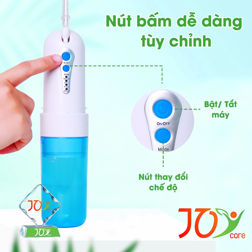 Máy tăm nước cầm tay gấp gọn HN-N15 dùng liên tục 15 ngày không cần sạc lại | BigBuy360 - bigbuy360.vn