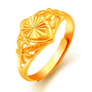 Pmrawc | Nhẫn Hở Mạ Vàng 24K FS295