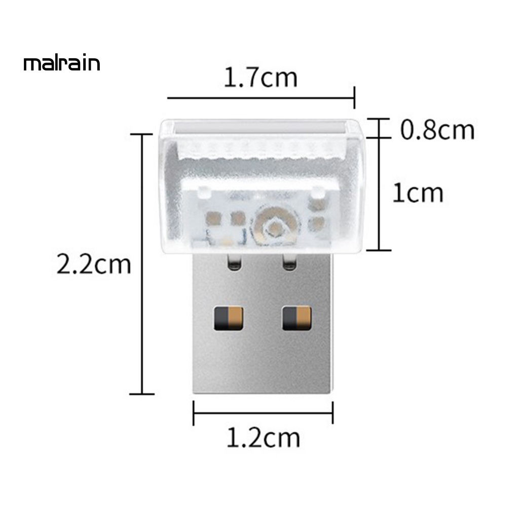 Đèn USB Mini Đa Phong Cách Chuyên Dụng Cho Xe Hơi