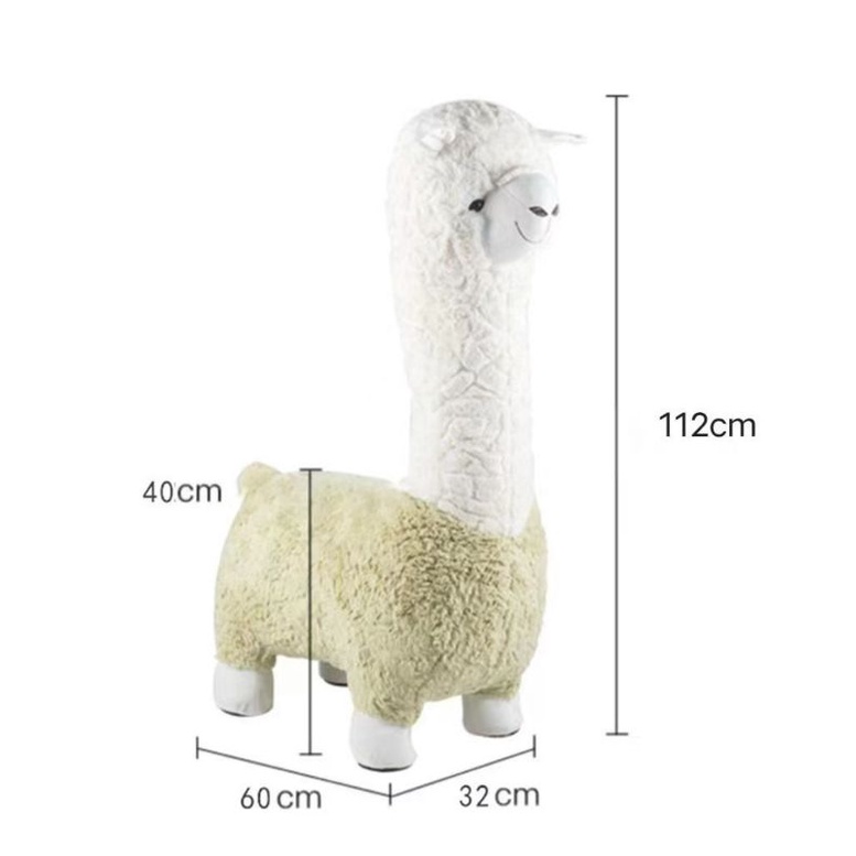 Ghế lạc đà Alpaca siêu cấp đáng yêu
