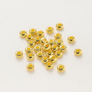 St.kunkka Set 30 Hạt Xỏ Lỗ Bằng Đồng 3-5mm18k Nhiều Màu Sắc Dùng Để Làm Vòng Tay diy