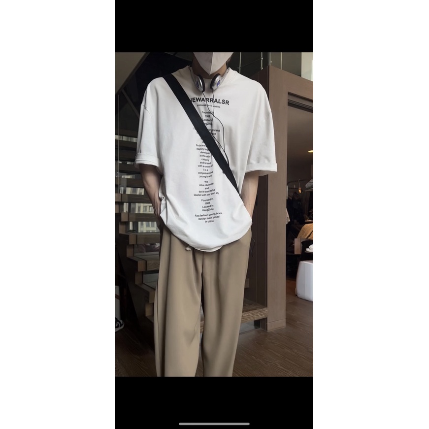 Áo phông unisex nam nữ cotton from hàn quốc S5