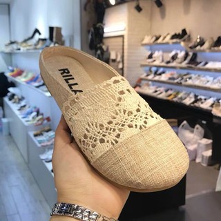 Order - Giày lười vải phối ren ( Ảnh thật ở cuối )