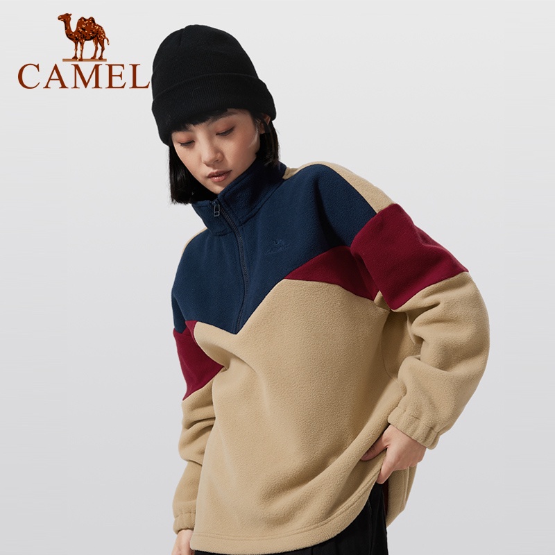 Áo sweater thể thao CAMEL thiết kế hở ngực thời trang cho nữ