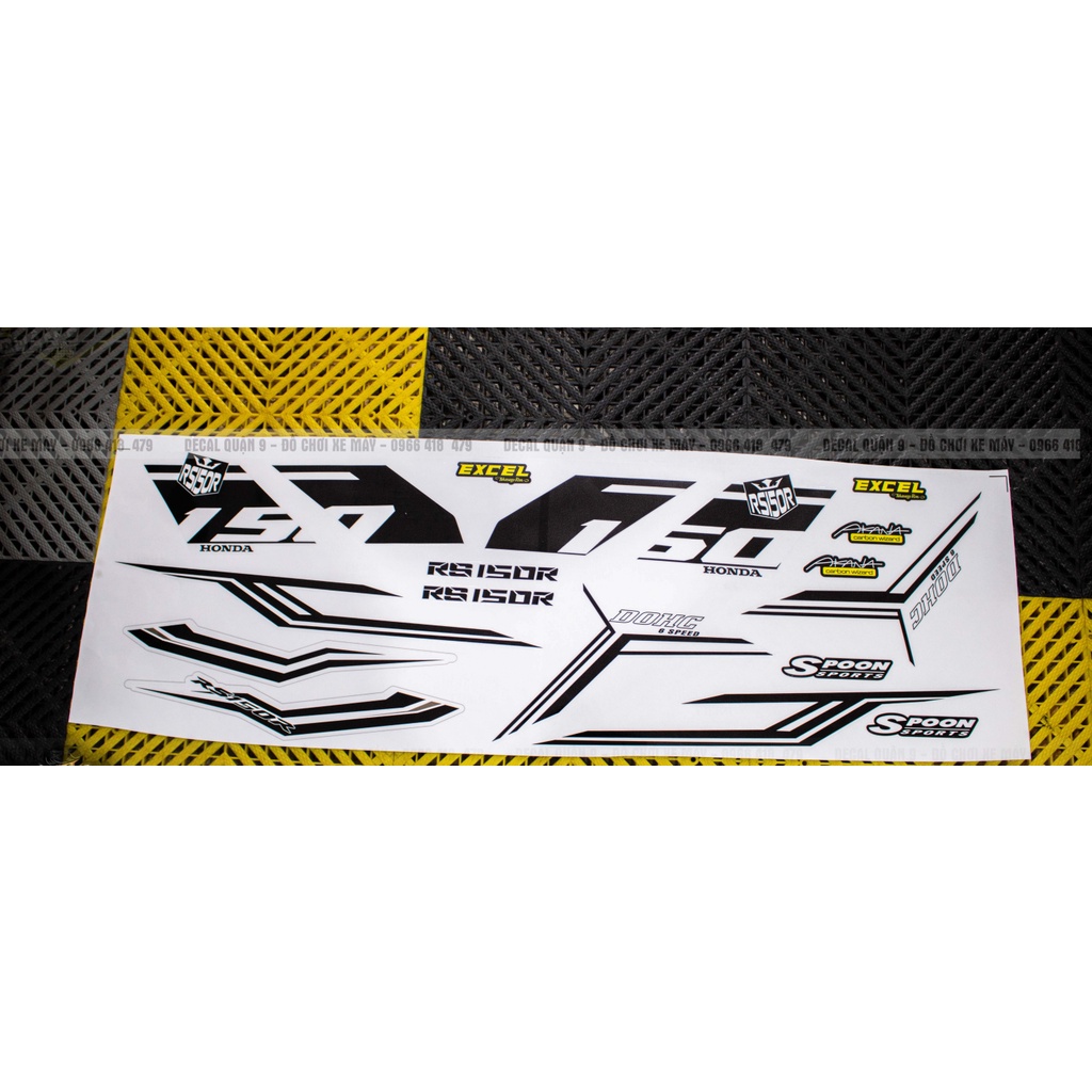 ĐƯỢC THIẾT KẾ TEM TRONG 3 lớp SIÊU ĐẸP,phù hợp màu xe