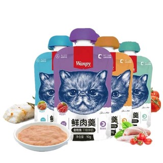 Súp thưởng Wanpy 90g dạng tuýp cho mèo