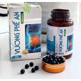  VIÊN UỐNG VƯƠNG PHẾ AN PLUS - Hỗ Trợ Làm Giảm Đau Rát Họng Do Ho Kéo Dài Giúp Bổ Phế - Hộp 30 Viên 
