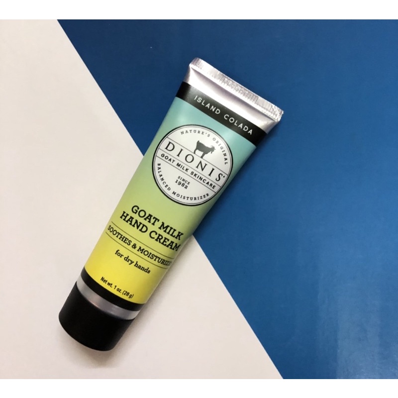Kem dưỡng da tay Dionis Goat Milk Hand Cream 28g  - Tinh chất sữa dê USA